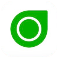 Dexcom G7の白地に緑のマークのアプリアイコン